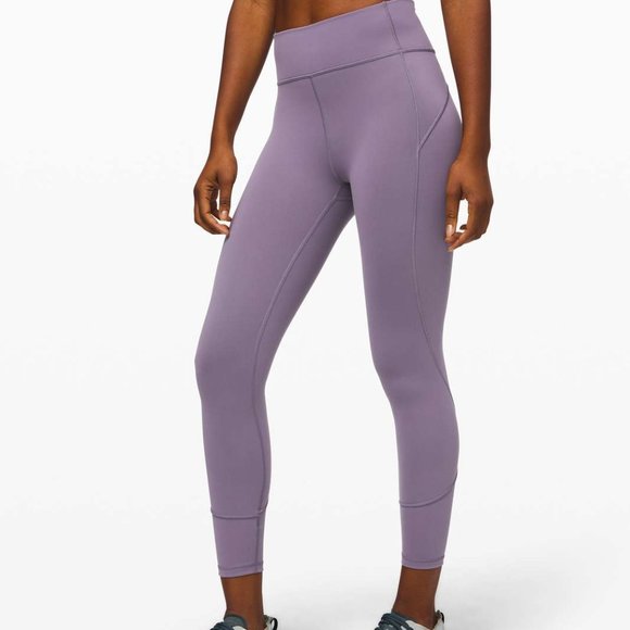 lululemon athletica Pants - Lululemon In Movement Leggings 25" *Everlux in Purple Quartz